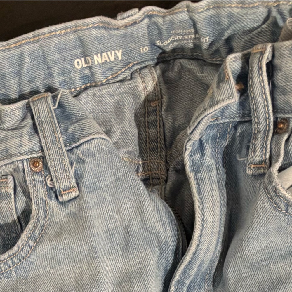 Old navy size 10 slouchy straight leg